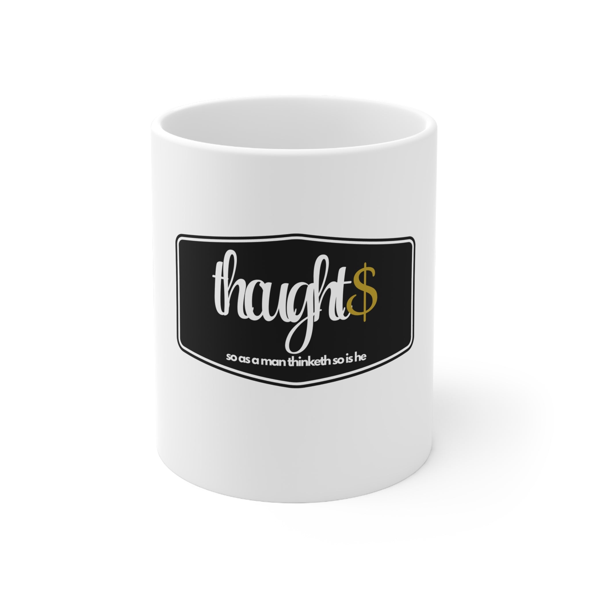White Ceramic Mug, 11oz