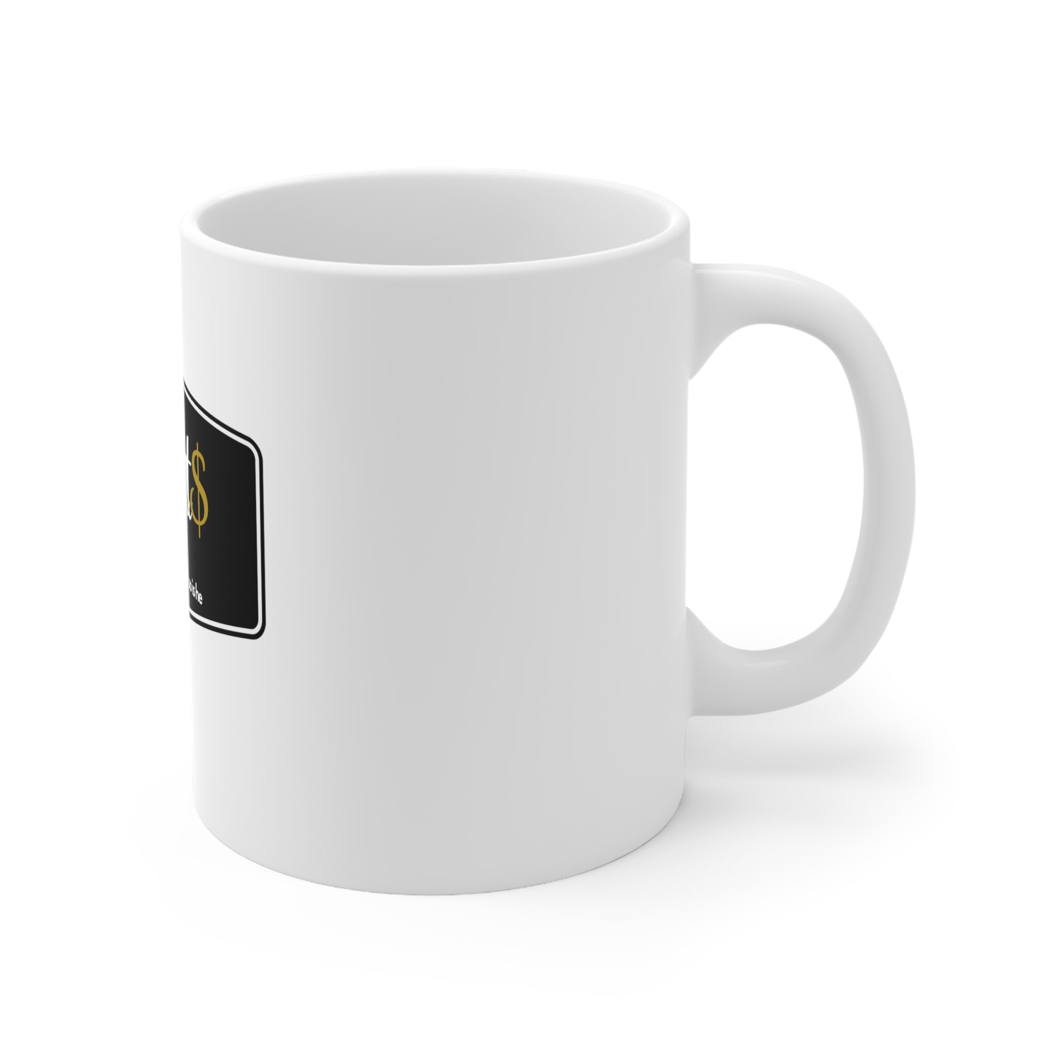 White Ceramic Mug, 11oz